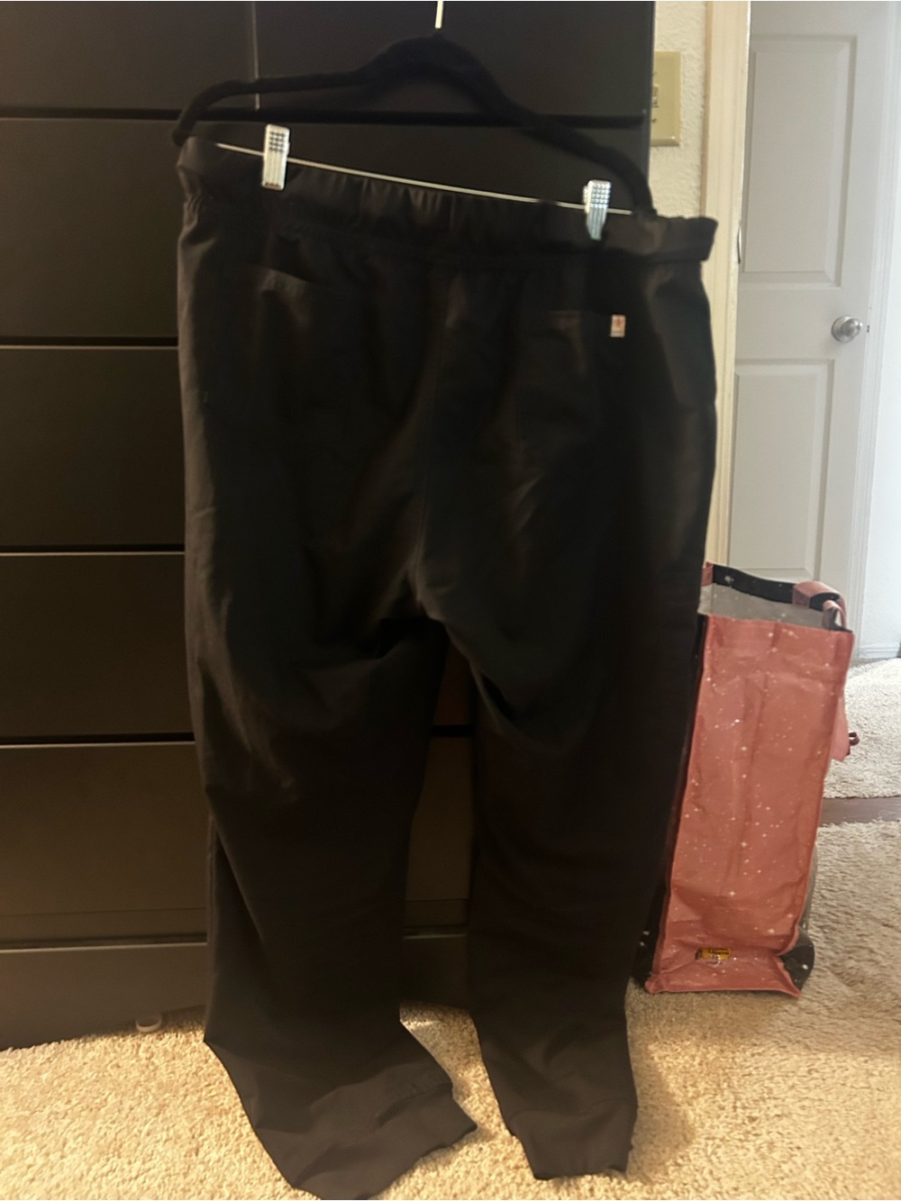 Scrubstar Black Drawstring Scrub Pants - Picture 2 of 3